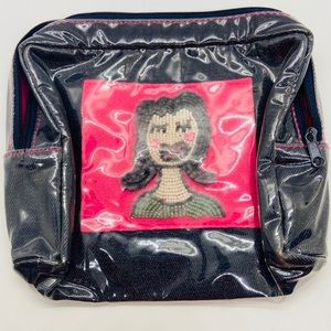 Elissa Bloom Denim Cosmetic Bag 💗